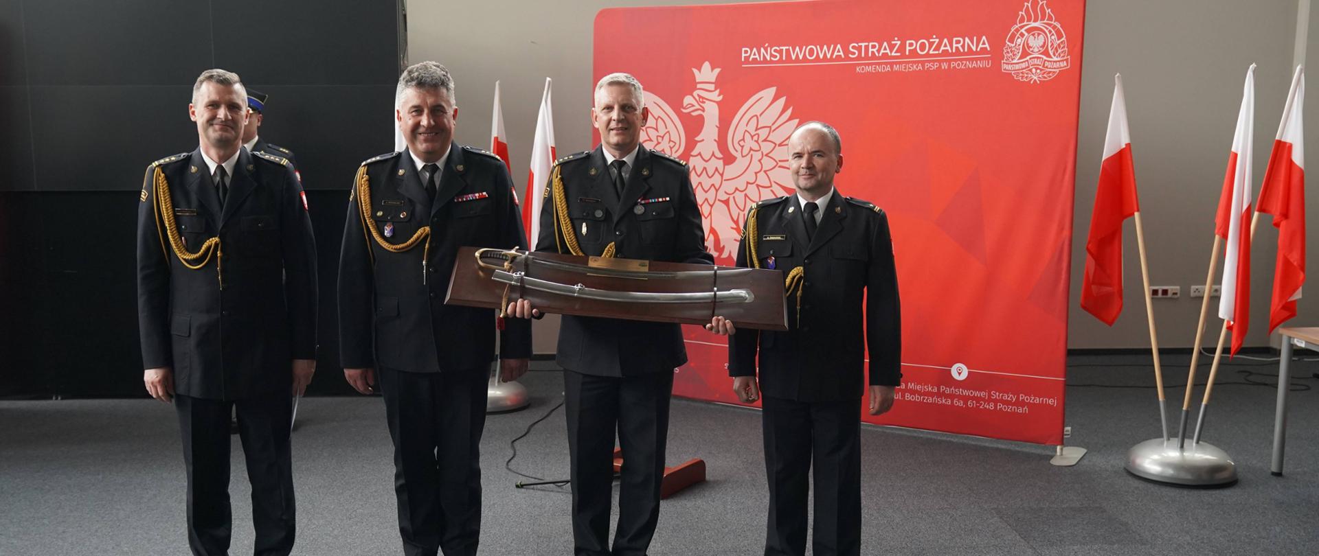 Przejście na zaopatrzenie emerytalne st. bryg. Damiana Jankowiaka