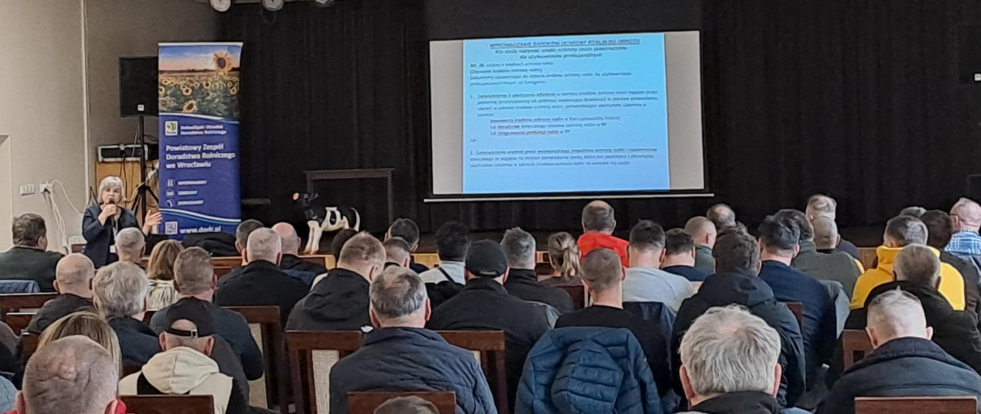 Uczestnicy szkolenia dla rolników w Jordanowie Śląskim