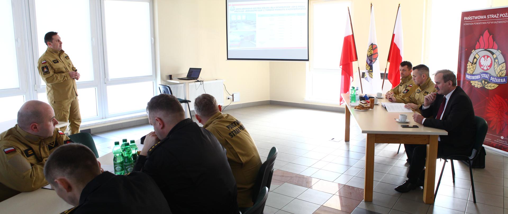 Narada roczna podsumowująca działalność kazimierskich strażaków w 2022 r.