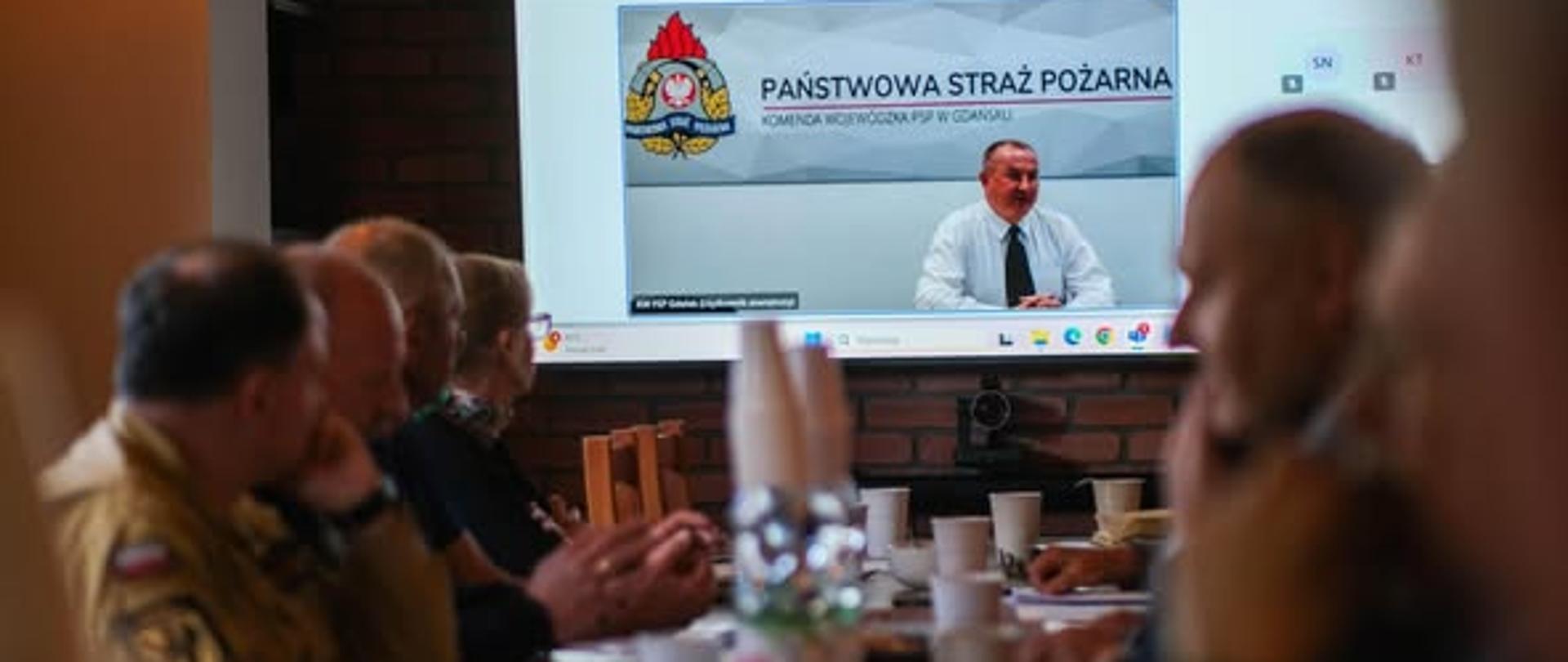 Wyjazdowe posiedzenie Związku Emerytów i Rencistów Pożarnictwa woj. pomorskiego w Charzykowach
