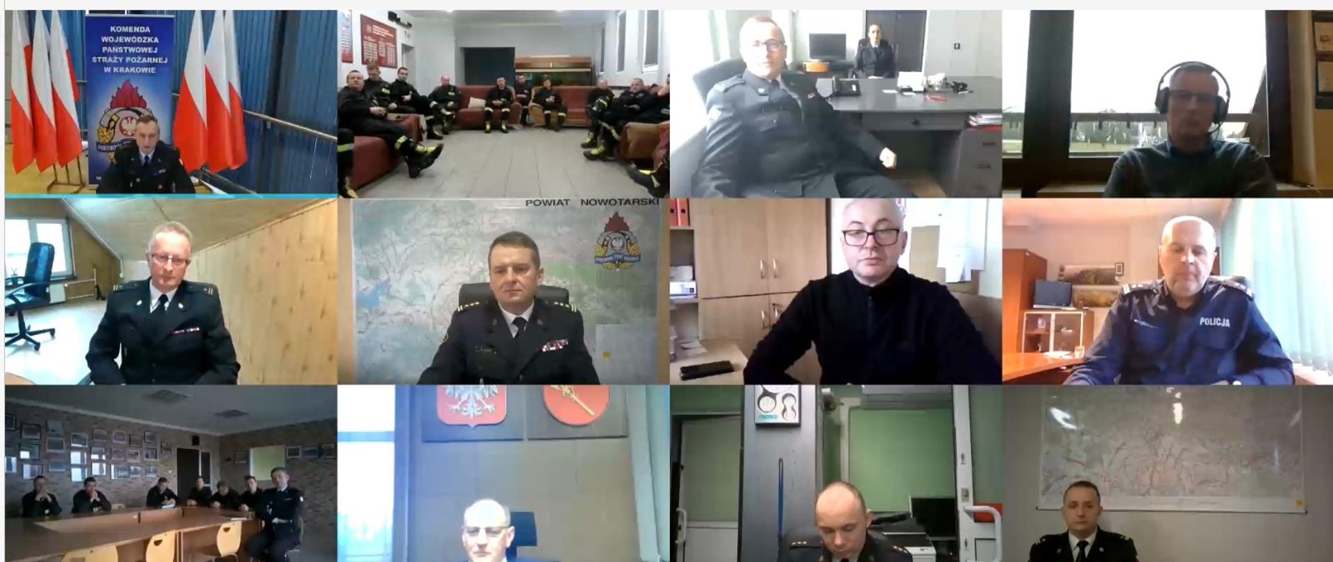 zdjęcie przedstawia uczestników narady