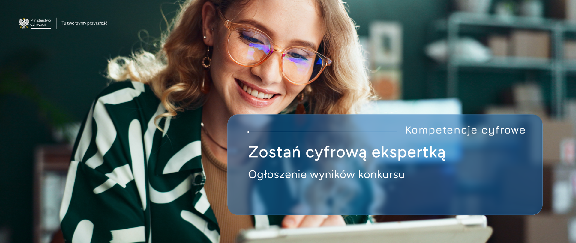 Ogłoszenie wyników konkursu Zostań cyfrową ekspertką