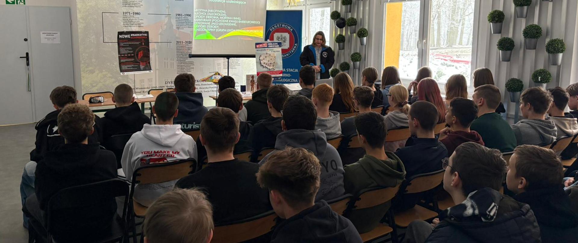 Warsztaty profilaktyczne w Zespole Szkół Centrum Kształcenia Rolniczego w Nakle Śląskim 