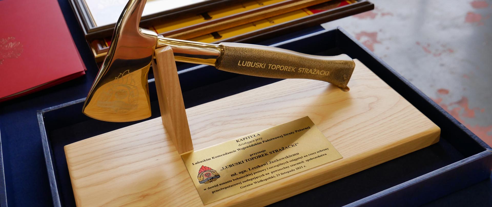 Nagroda Lubuskiego Toporka Strażackiego