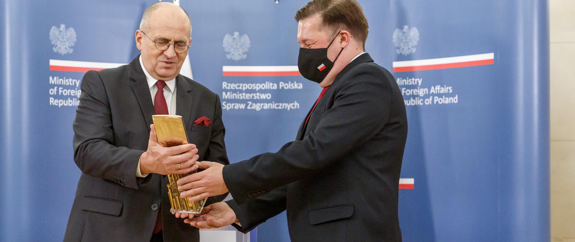 Minister Zbigniew Rau attends annual summary of MFA economic diplomacy activities