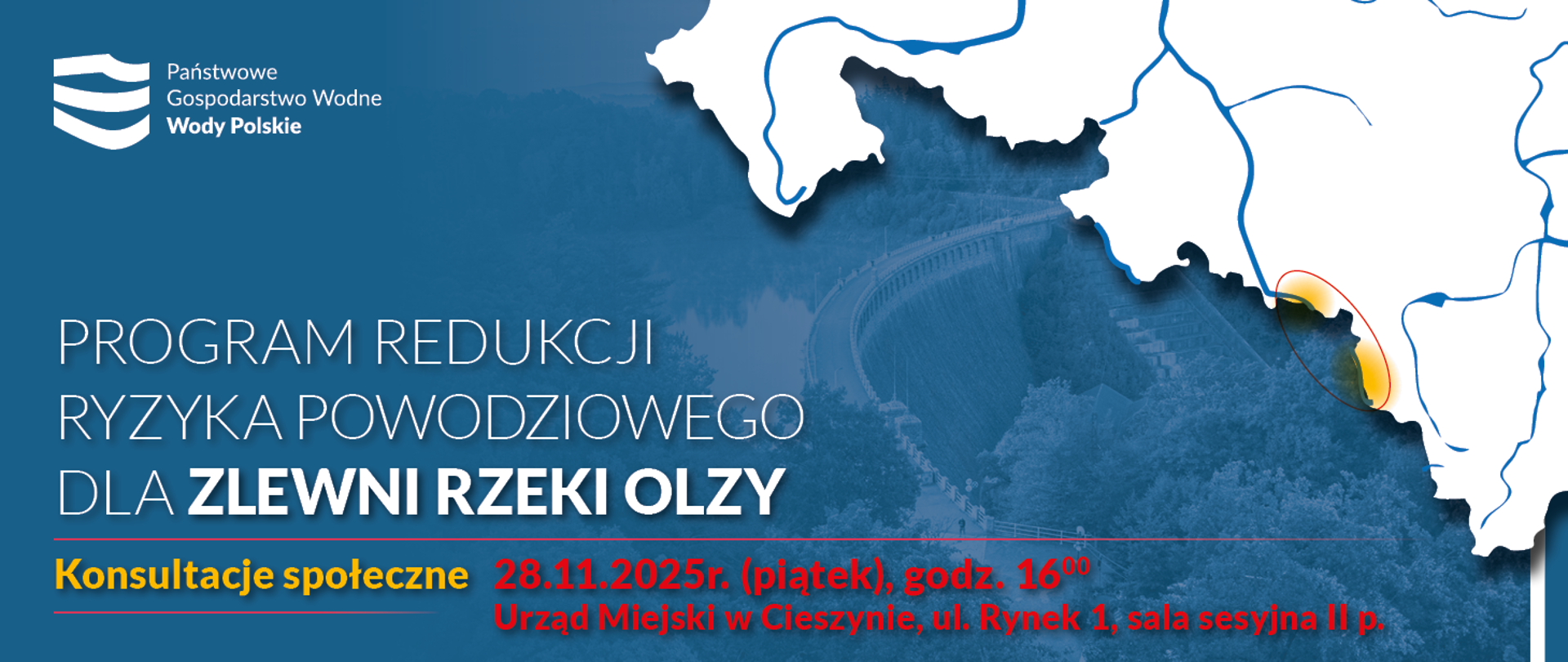 Konsultacje Programu Redukcji Ryzyka Powodzi w zlewni rzeki Olzy z mieszkańcami