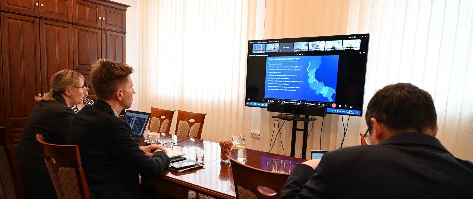 Podsumowujące spotkanie polsko-niemieckiej grupy eksperckiej ds. Odry. Jeszcze w marcu odbędą się warsztaty naukowe