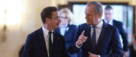 Spotkanie Premiera Donalda Tuska z Premierem Królestwa Szwecji Ulfem Kristerssonem.