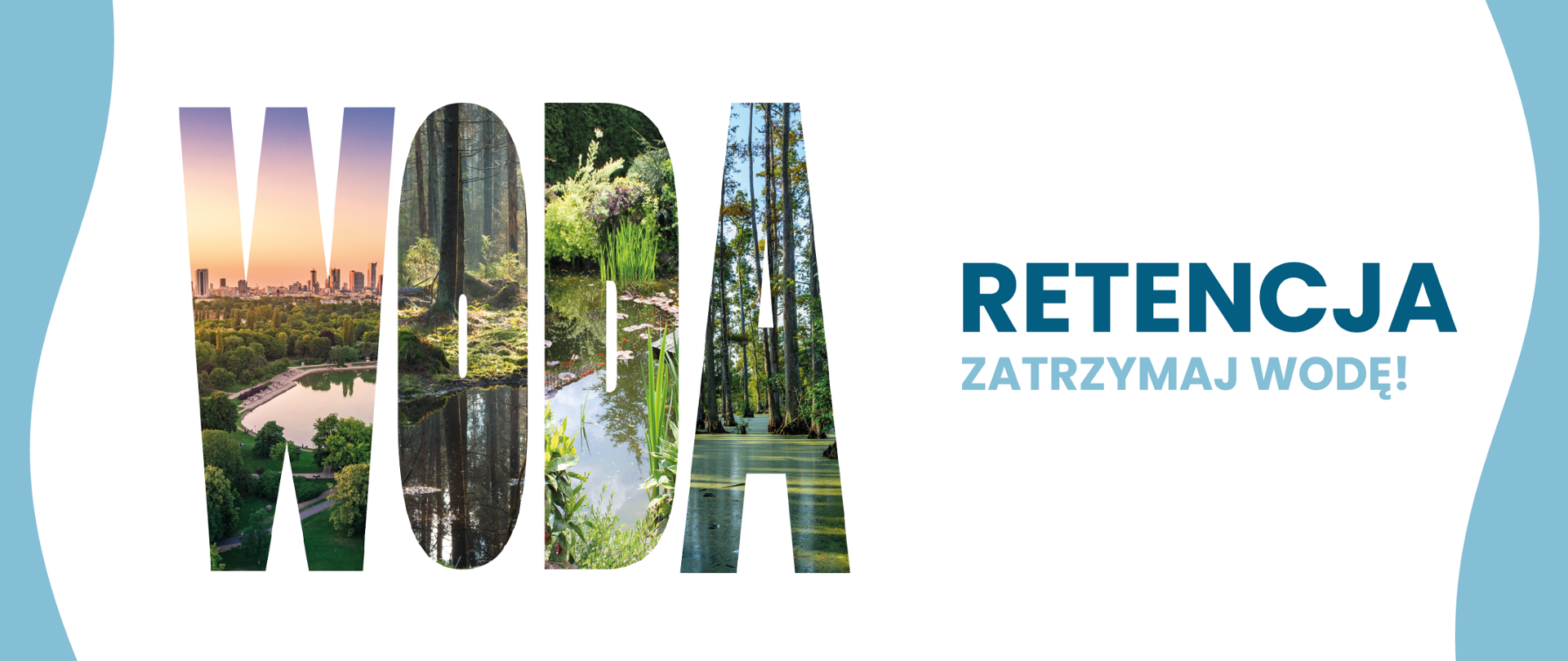 Baner_napis_woda_retencja_zatrzymaj_wodę