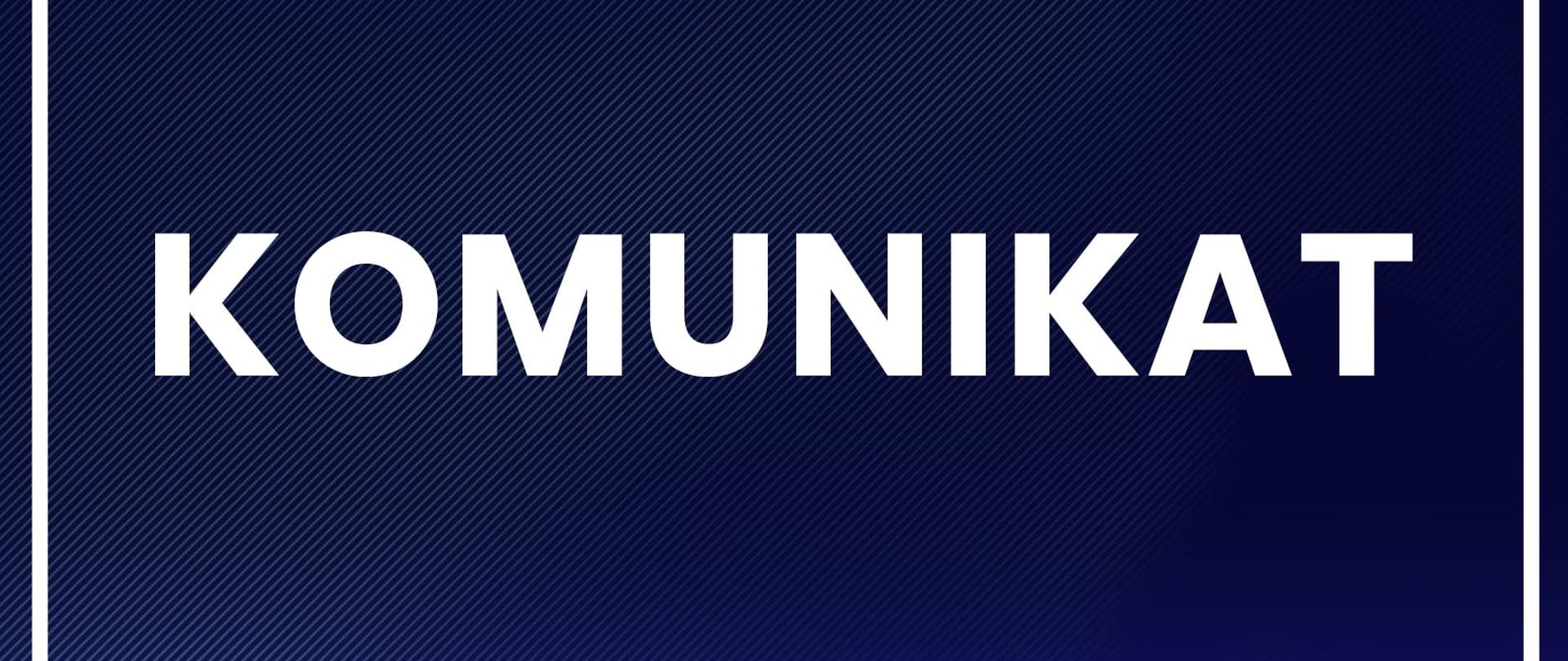 Komunikat