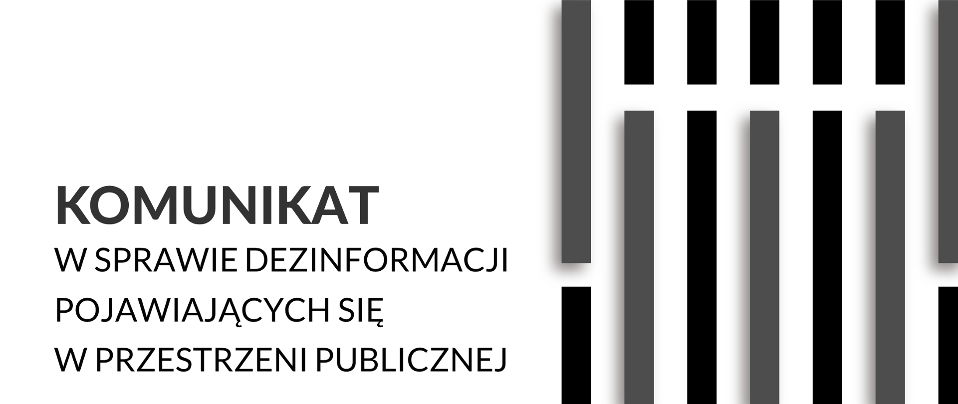 Komunikat ws. dezinformacji