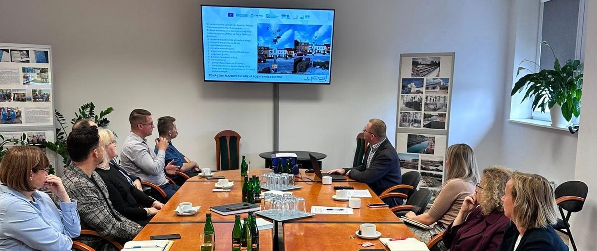 Spotkanie w oczyszczalni ścieków w Tomaszowie Mazowieckim