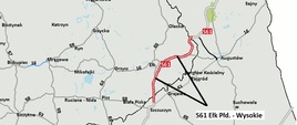 S61 Ełk Południe - Wysokie 