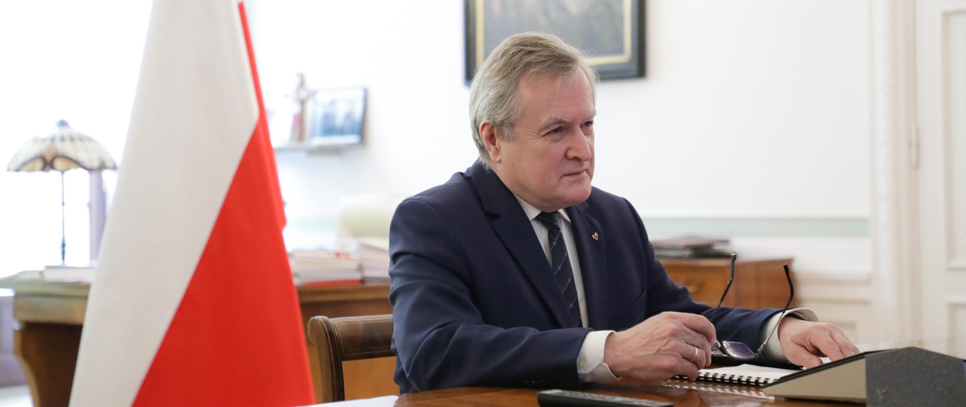 Spotkanie wicepremiera Piotra Glińskiego z ambasadorem Japonii, fot. Danuta Matloch