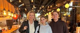Kamila i Hubert podczas pobytu w Szwecji