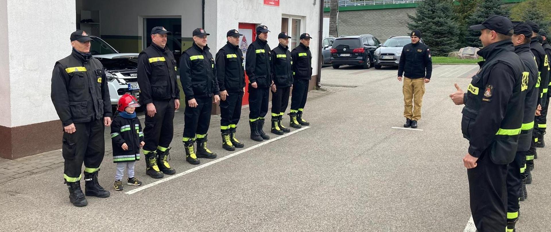 Gucio spędził dzień ze strażakami – realizacja voucheru wylicytowanego podczas 32. Finału WOŚP 