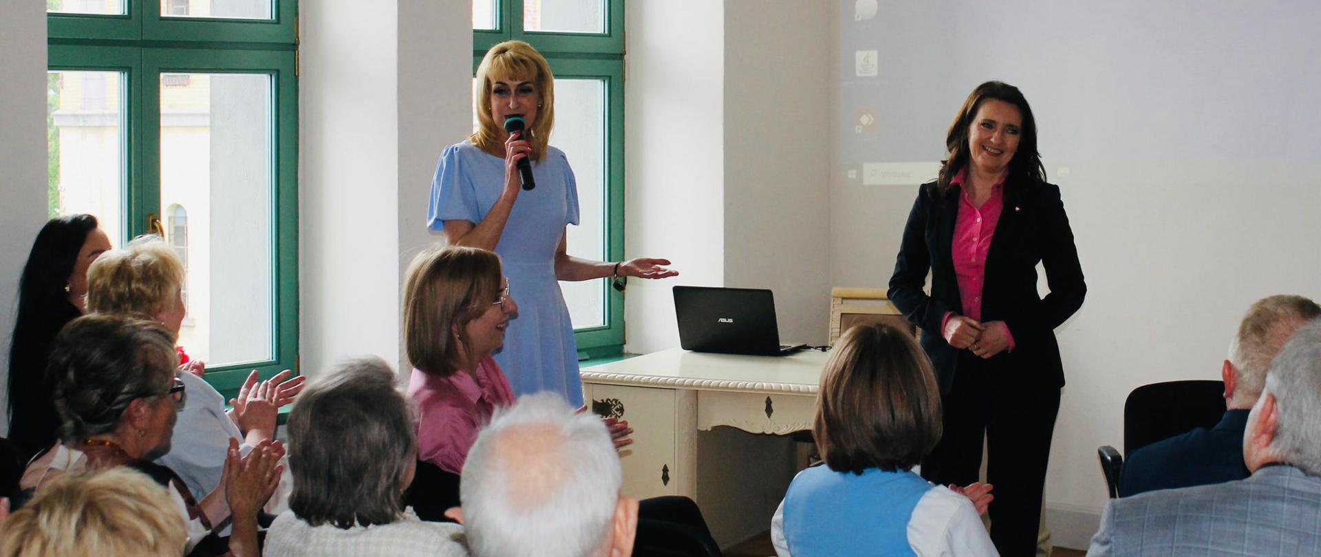 Spotkanie z przedstawicielami Stowarzyszenia Szprotawski Uniwersytet Trzeciego Wieku oraz Związku Emerytów i Rencistów.