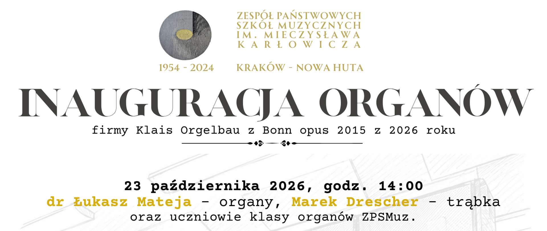 inauguracja organów