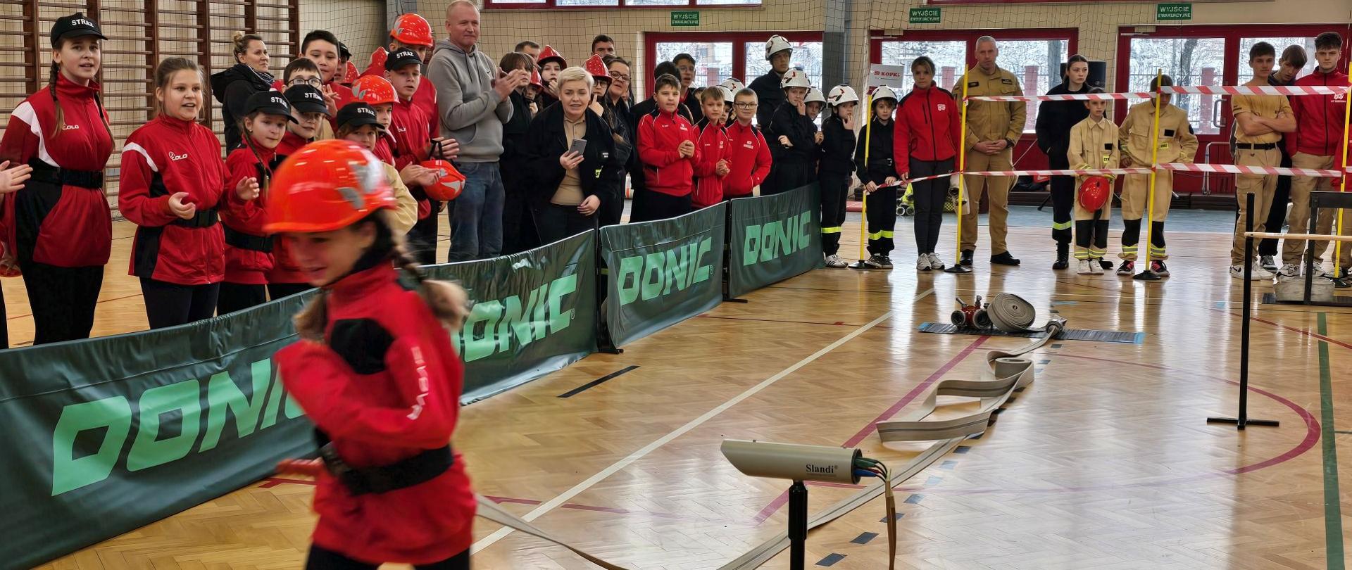 I Powiatowe Halowe Młodzieżowe Zawody Sportowo - Pożarnicze