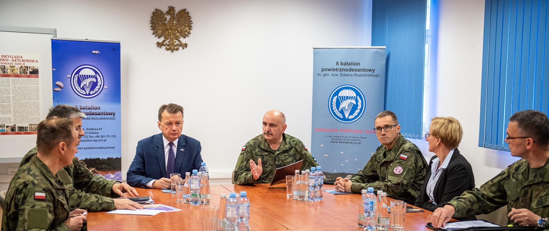 Odprawa ministra ON w Gliwicach