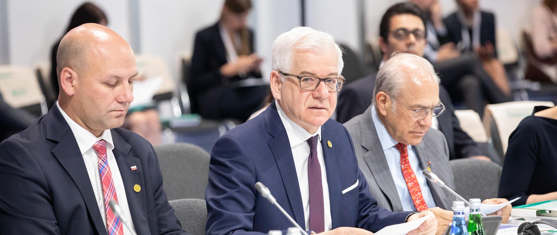 Min. Jacek Czaputowicz na szczycie Bałkanów Zachodnich w Poznaniu