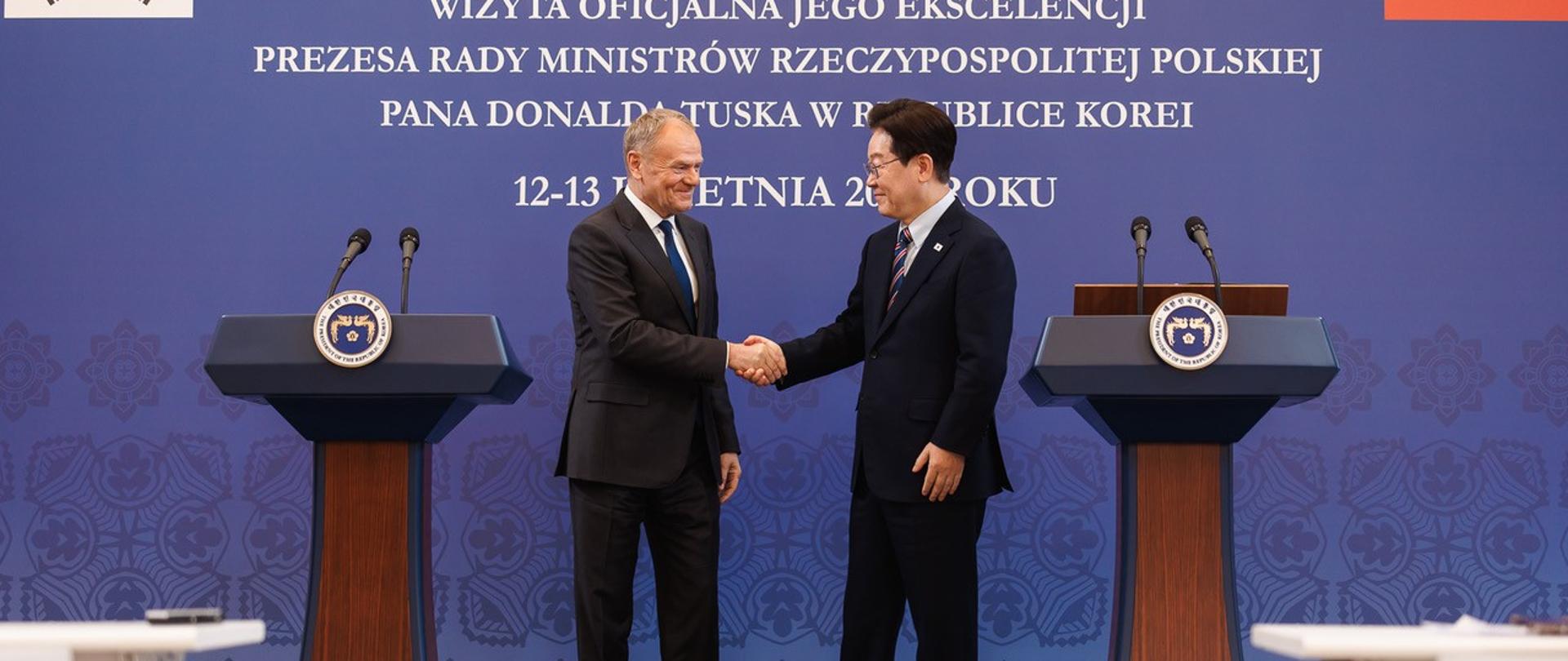 Wizyta Oficjalna Prezesa Rady Ministrów Donalda Tuska w Republice Korei 