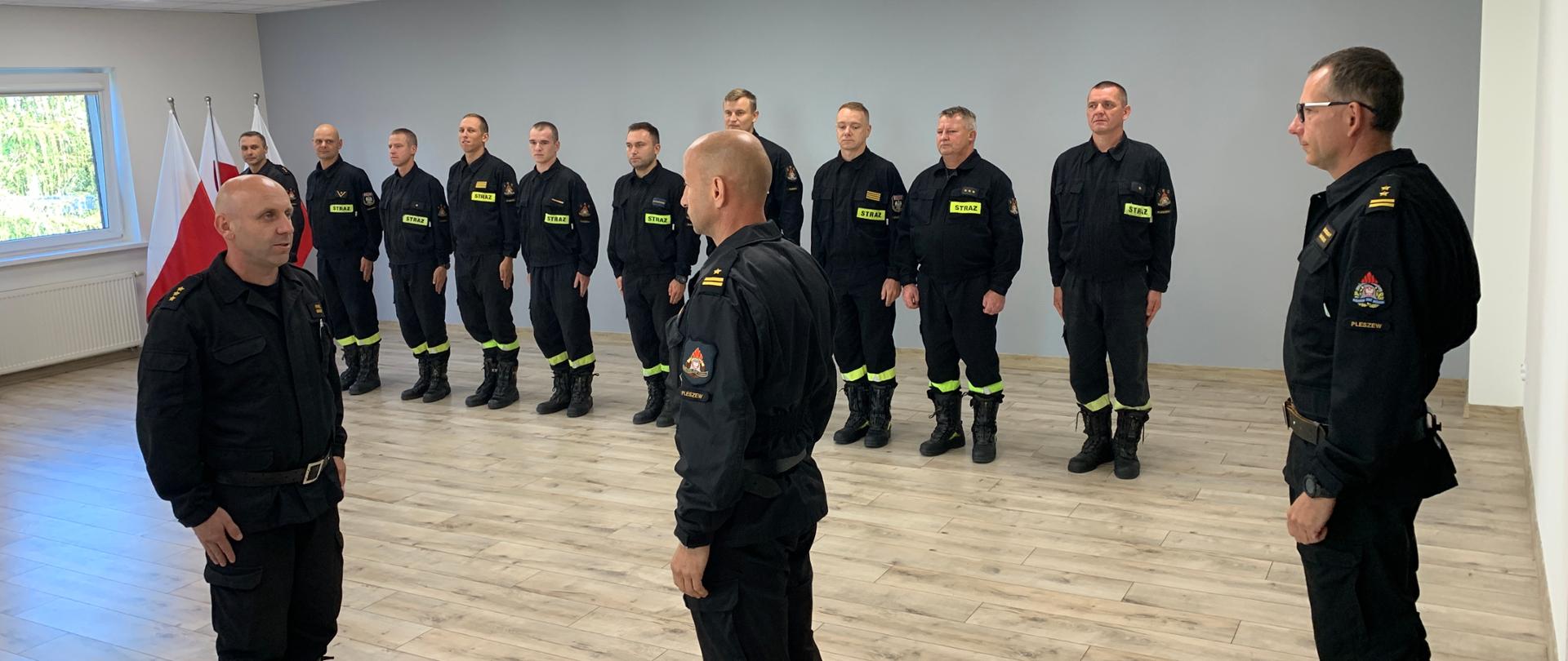 Spotkanie z funkcjonariuszami KP PSP Pleszew po misji Grecja 2021