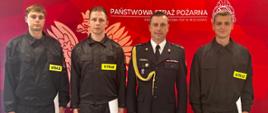 Ślubowanie nowych strażaków