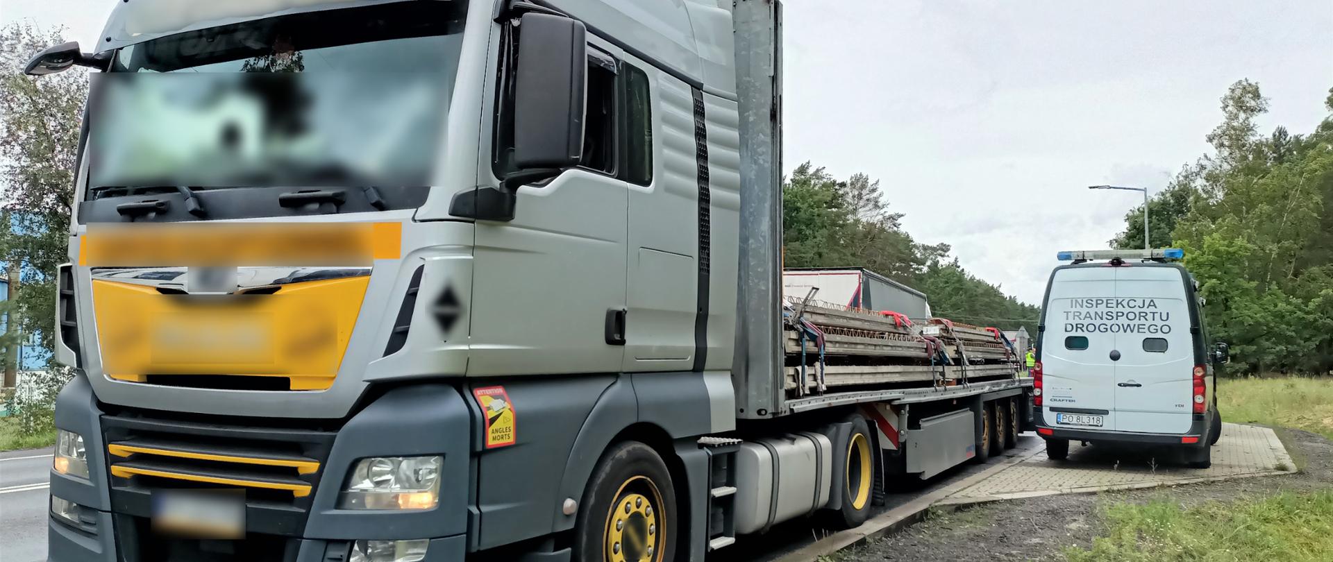 Przekroczony nacisk osi napędowej ciągnika na drogę 