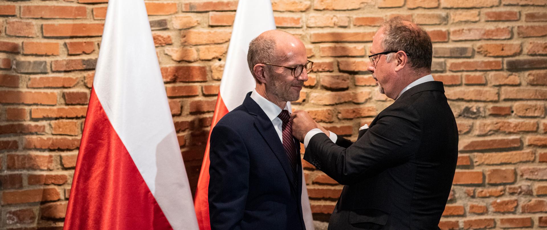 Wręczenie odznaki "Bene Merito"