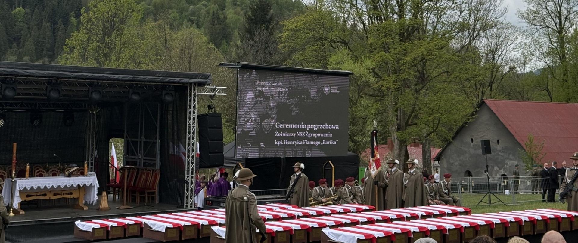 Ceremonia pogrzebowa Kamesznica