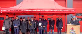 Uroczysta zbiórka w KM PSP Dąbrowa Górnicza