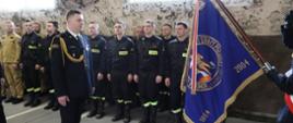 Uroczysta zbiórka z okazji przejścia na zaopatrzenie emerytalne bryg. Mariusza Sabata - Dowódcy JRG 2 w Stalowej Woli