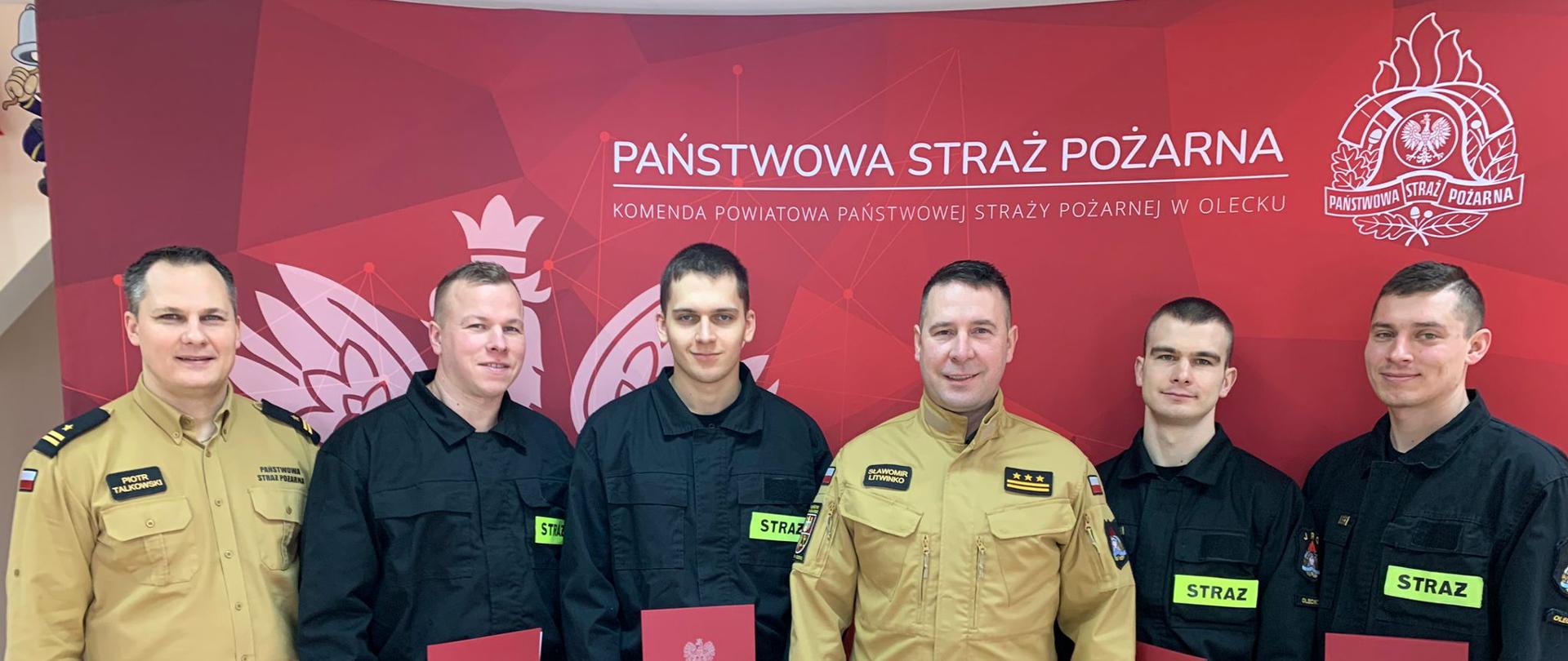 Szkolenie podstawowe w zawodzie strażak - strażacy.