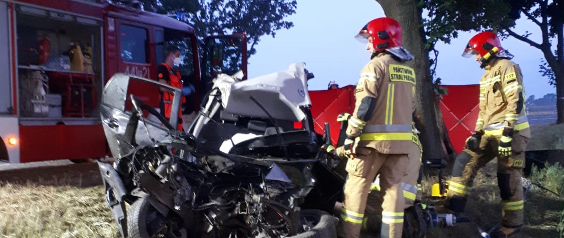 Tragiczny wypadek w Rakoniewicach 