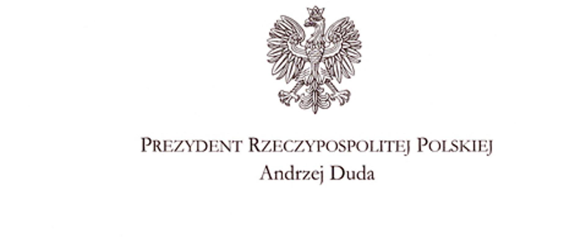 Zdjęcie przedstawia zyczenia Prezydenta RP