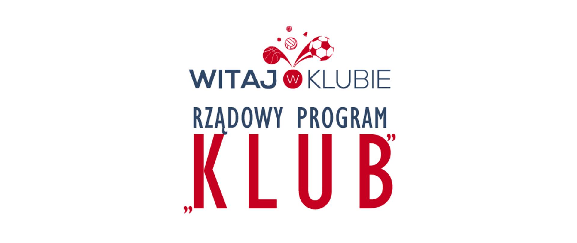 znak graficzny Rządowego Programu KLUB