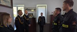 Uroczyste ślubowanie nowych funkcjonariuszy KP PSP Chrzanów
