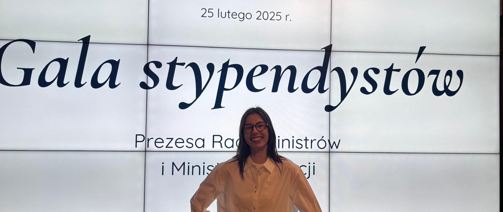 Kornelia Orszulak stypendystka