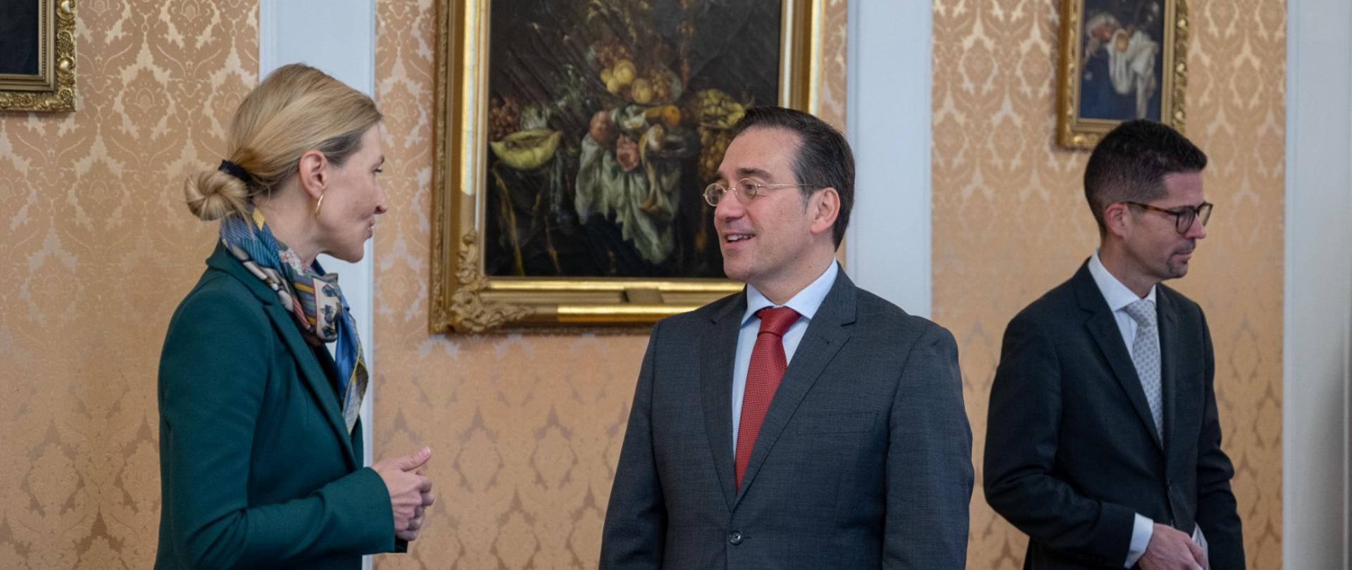 CDA Monika Krzepkowska y Ministro Jose Manuel Albares