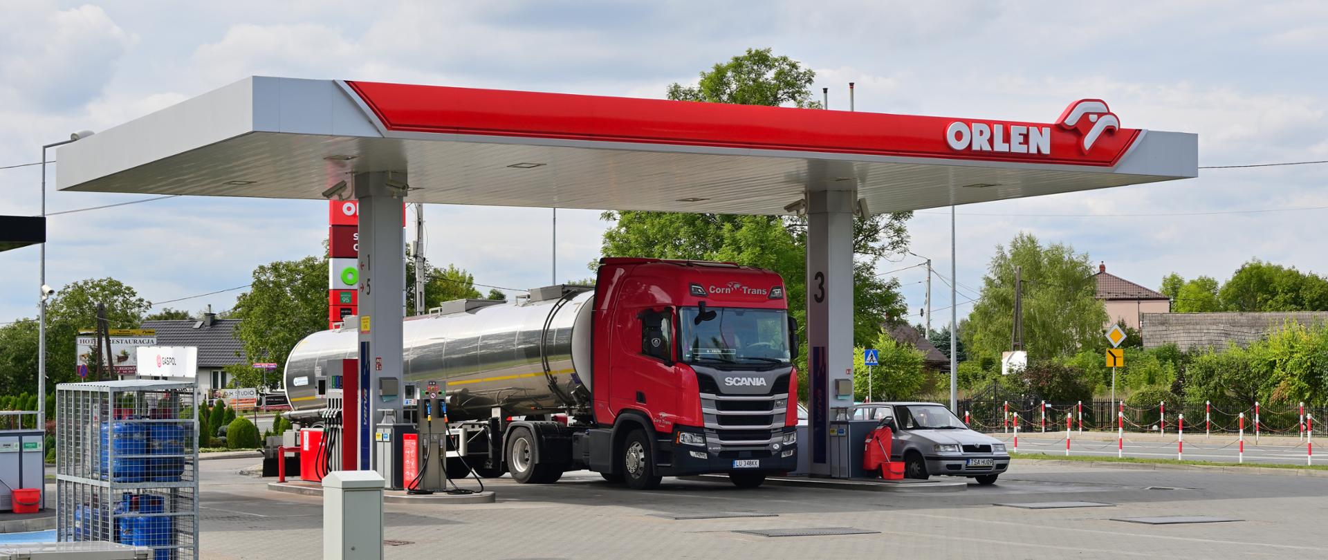stacja benzynowa Orlenu