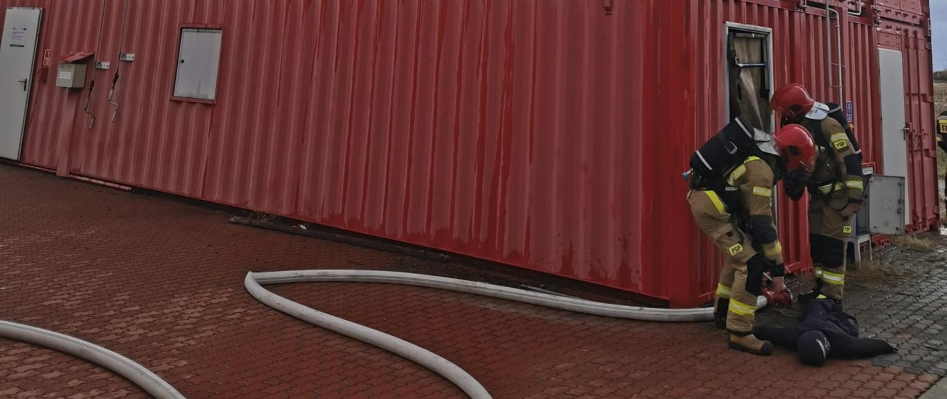 Ćwiczenia doskonalące działania w zadymionych pomieszczeniach