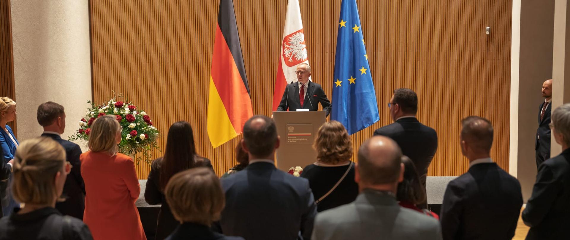 Uroczysta kolacja w ramach tegorocznej Konferencji Premierów Wschodnich Landów w Ambasadzie RP w Berlinie