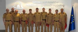 Wyróżnieni funkcjonariusze Szkoły Aspirantów PSP w Poznaniu