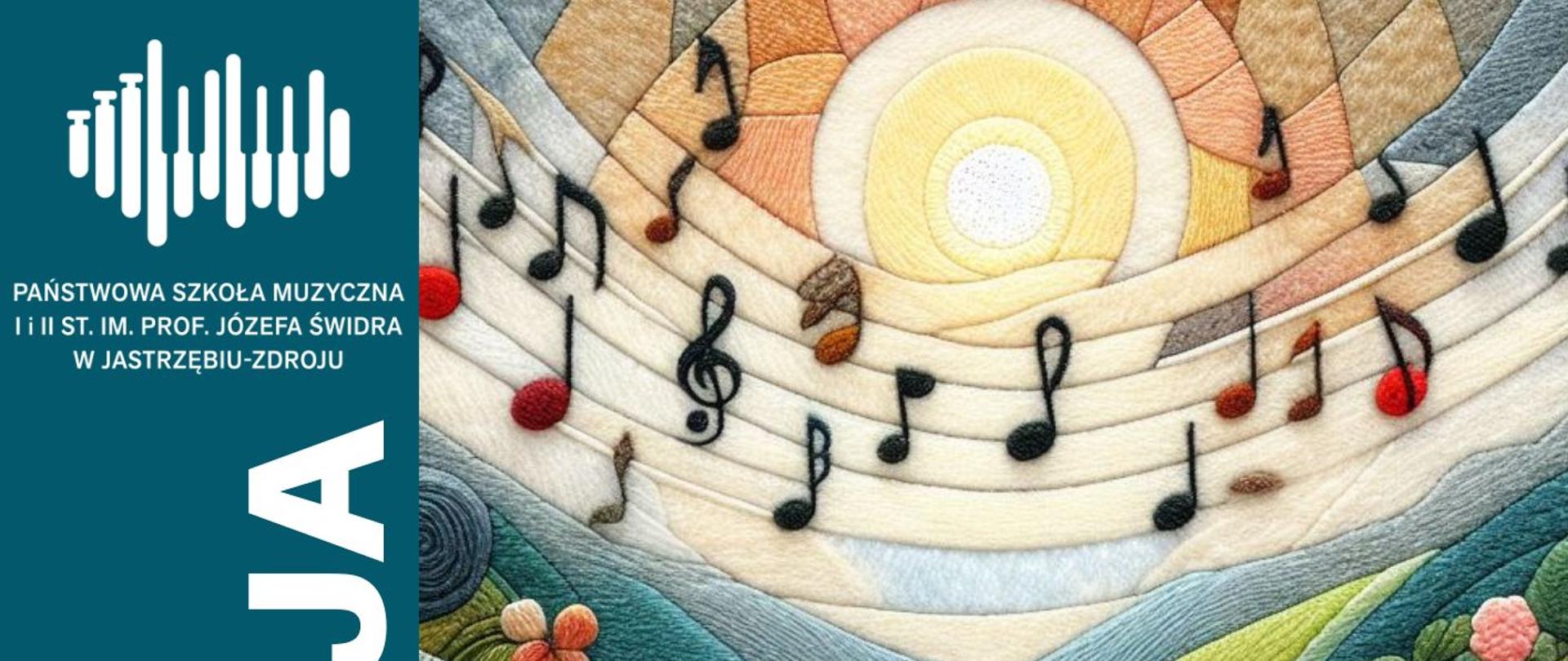 Plakat informacyjny dotyczący Rekrutacji 2024/2025.