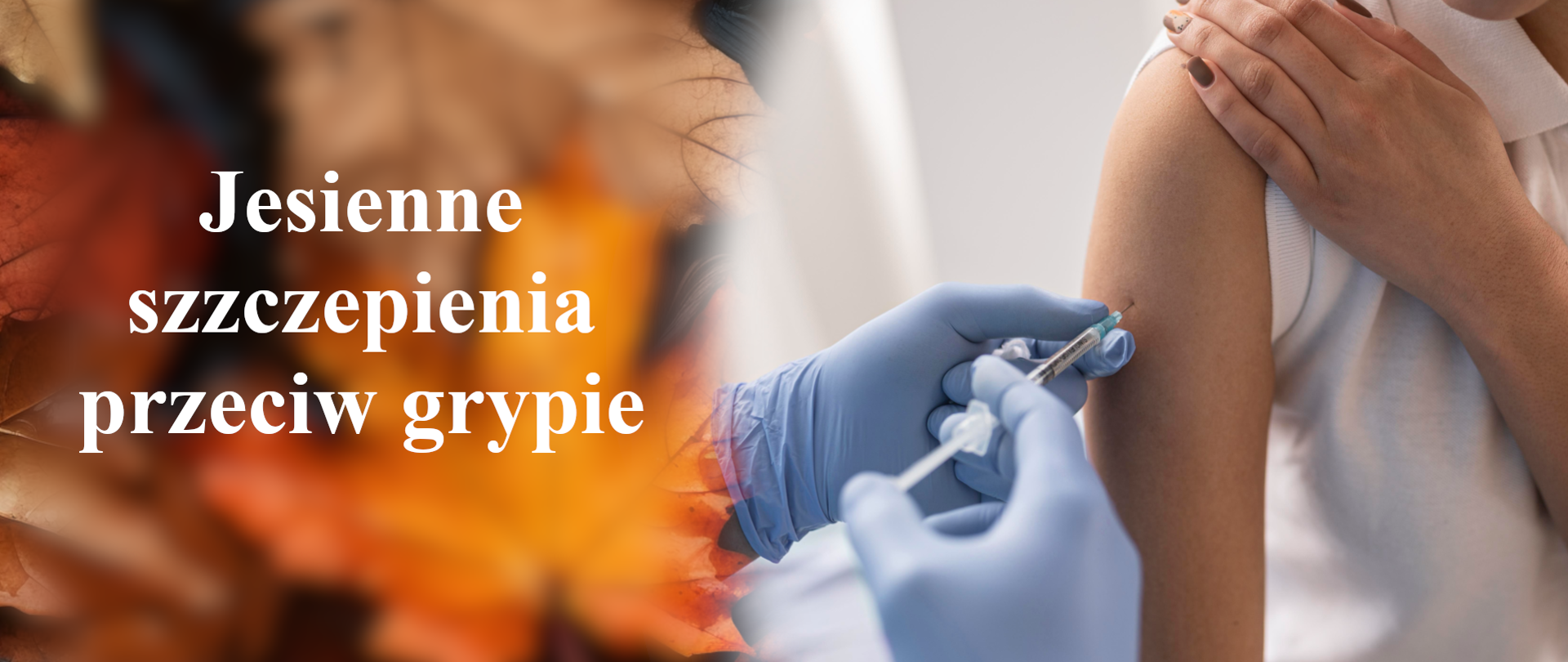 baner - jesienne szczepienia przeciw grypie