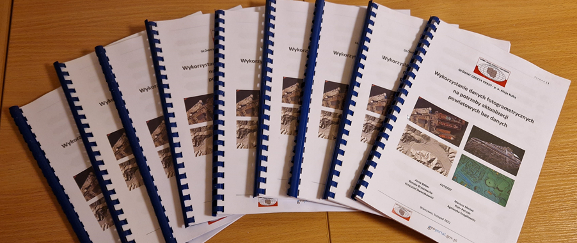 zdjęcie przedstawia materiały szkoleniowe