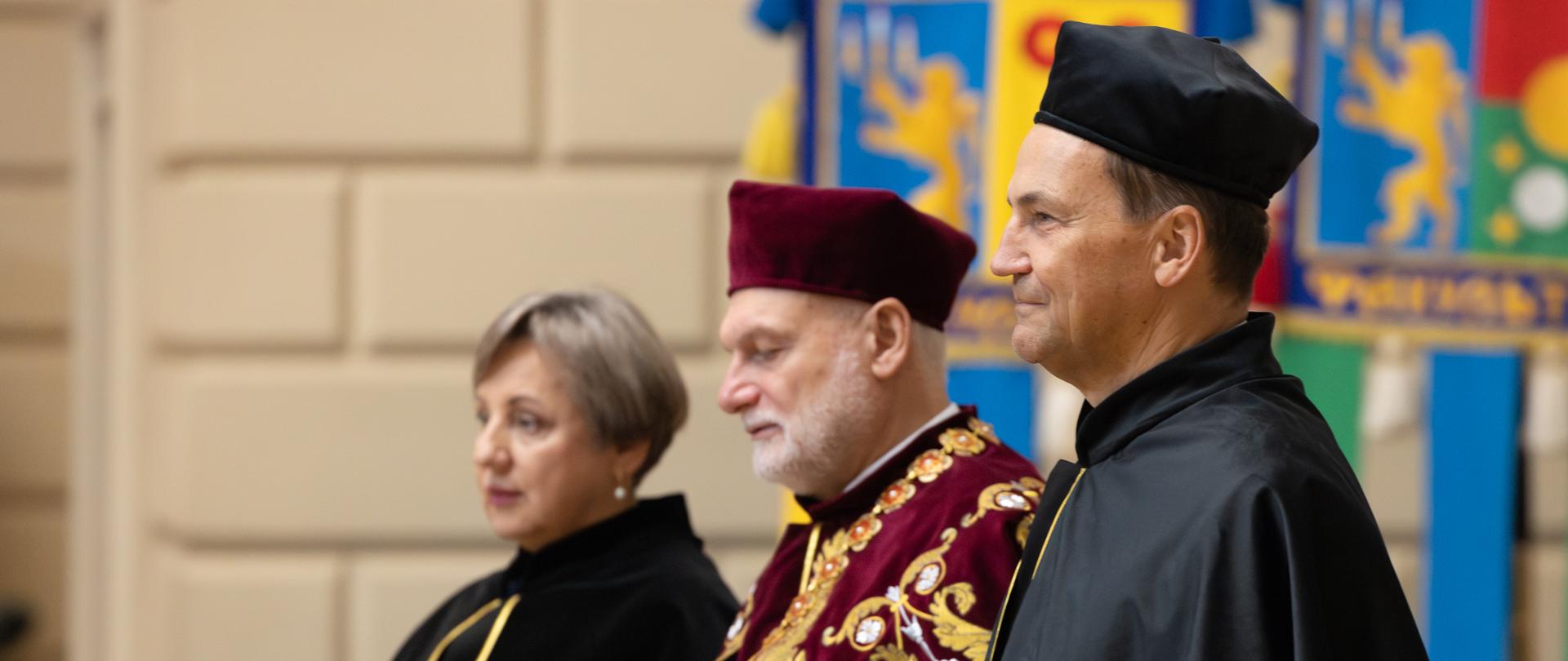 Wystąpienie Wicepremiera, ministra spraw zagranicznych Radosława Sikorskiego z okazji otrzymania doktoratu honoris causa Lwowskiego Uniwersytetu Narodowego im. Iwana Franki