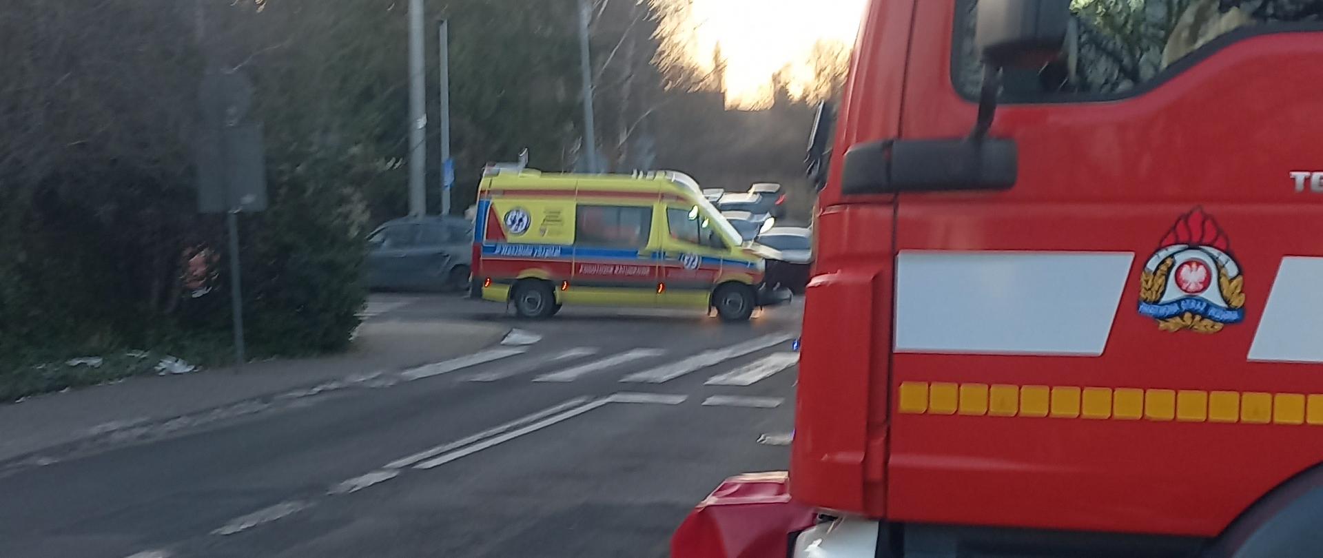 Kolizja na skrzyżowaniu Torowej i Spółdzielczej