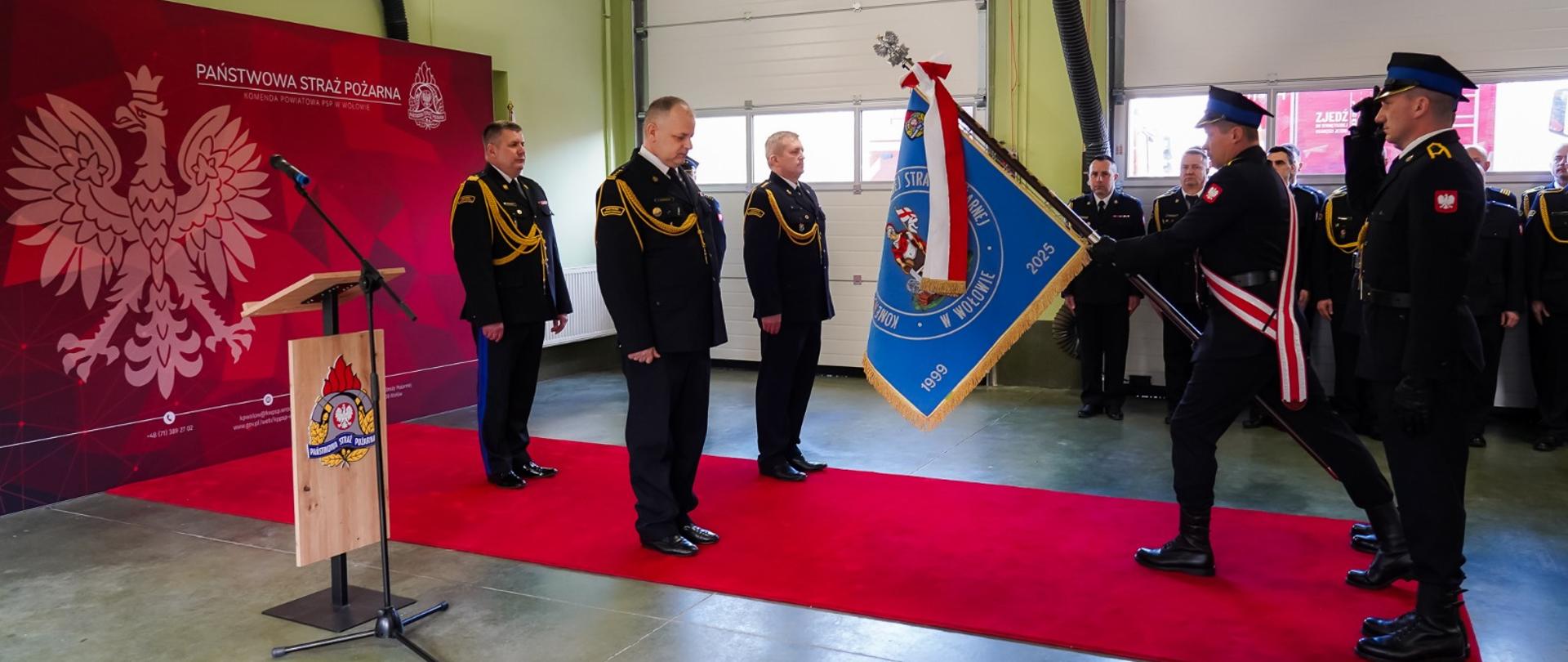 Pożegnanie ze służbą Komendanta Powiatowego PSP w Wołowie